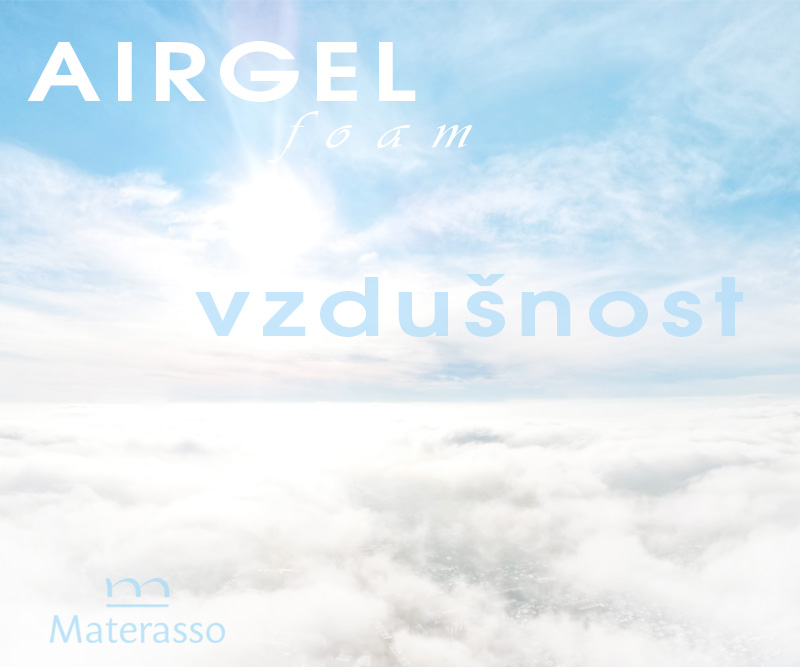 Extrémně vzdušené pěny Airgel Materasso