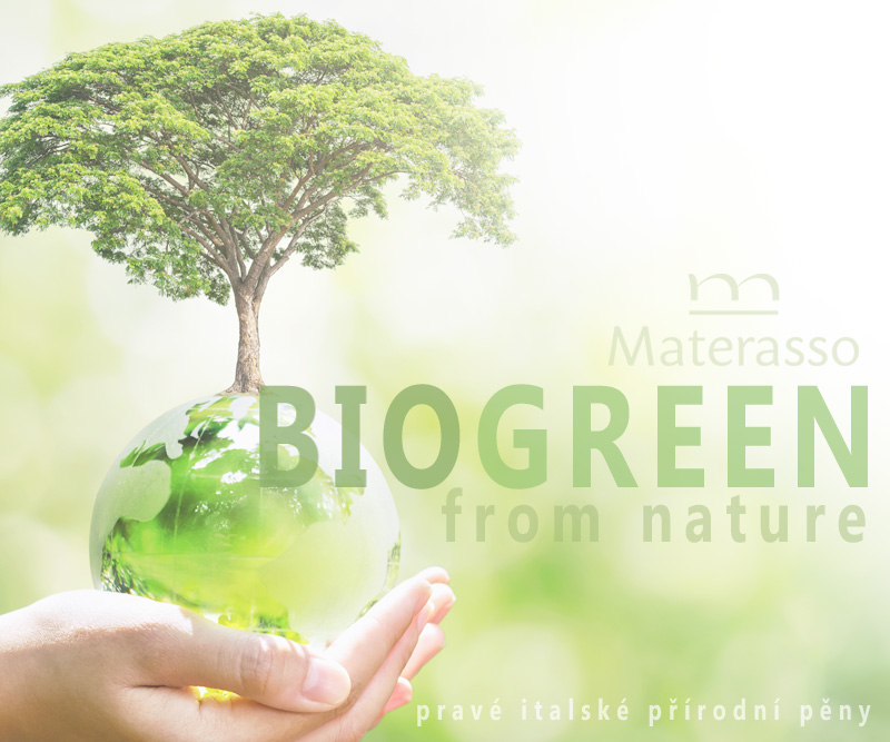 Matrace z přírodní pěny Biogreen