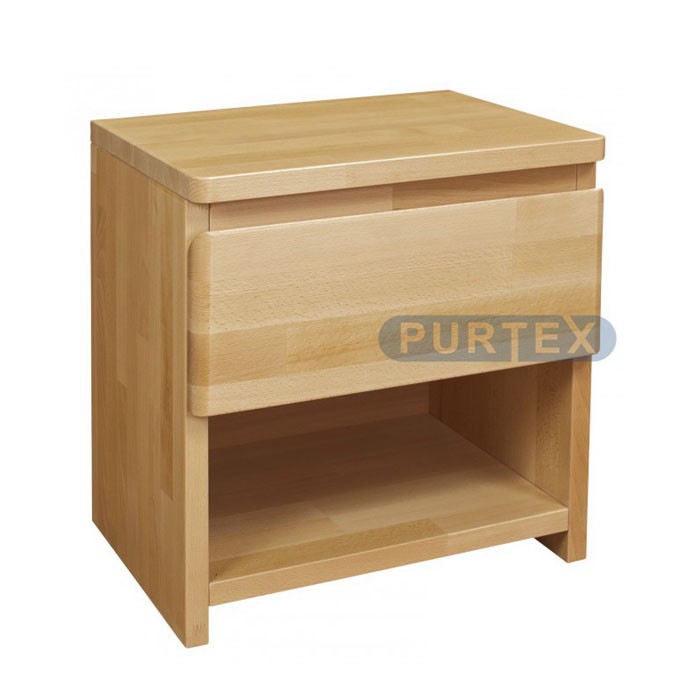 Noční stolek LUX se zásuvkou, Purtex