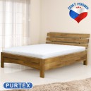 Zvýšená postel AVA masiv buk, Purtex